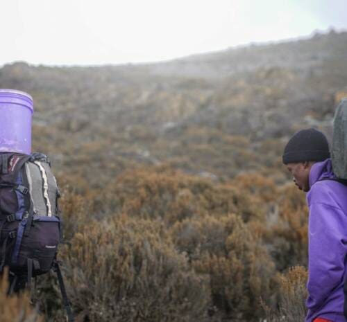 Kilimanjaro porters