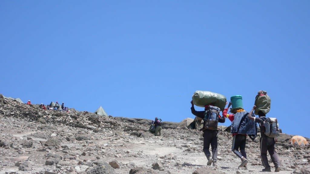 Kilimanjaro porters